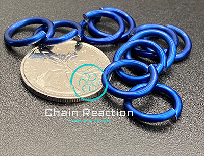 Anodized Aluminium - 14 SWG - 12 AWG - .07874" - 2.0 mm - 3/8 ID
