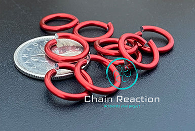 Anodized Aluminium - 14 SWG - 12 AWG - .07874" - 2.0 mm - 3/8 ID