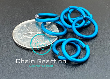 Anodized Aluminium - 14 SWG - 12 AWG - .07874" - 2.0 mm - 3/8 ID