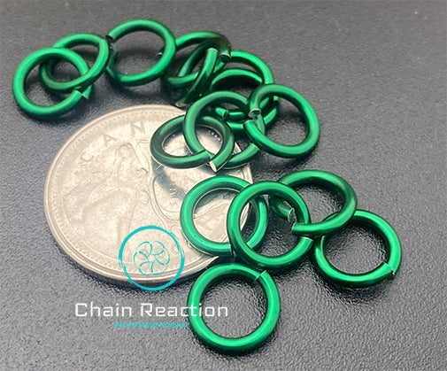 Anodized Aluminium - 16 SWG - 14 AWG - .0625" - 1.6 mm - 1/4 ID