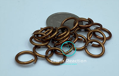Anodized Aluminium - 16 SWG - 14 AWG - .0625" - 1.6 mm - 5/16 ID
