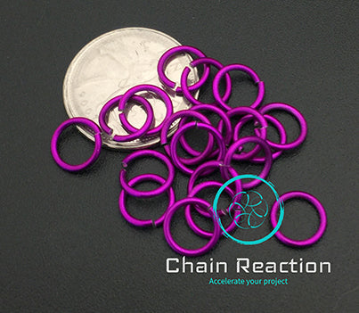 Anodized Aluminium - 18 SWG - 16 AWG - .048" - 1.2 mm - 1/4 ID