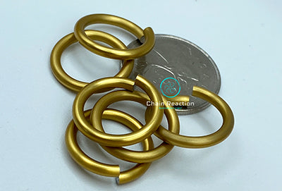 Anodized Aluminium - 12 SWG - 10 AWG - .09375" - 2.4 mm - 1/2 ID