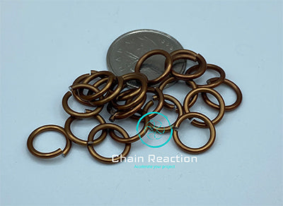 Anodized Aluminium - 18 SWG - 16 AWG - .048" - 1.2 mm - 1/4 ID