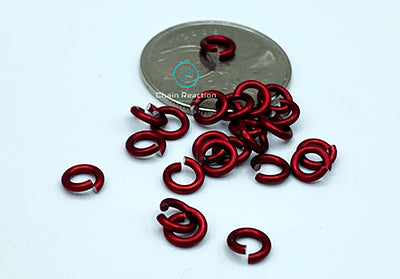 Anodized Aluminium - 18 SWG - 16 AWG - .048" - 1.2 mm - 1/8 ID