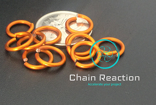 Anodized Aluminium - 16 SWG - 14 AWG - .0625" - 1.6 mm - 5/16 ID