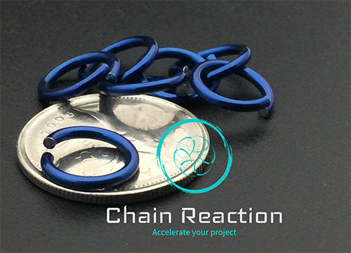 Anodized Aluminium - 16 SWG - 14 AWG - .0625" - 1.6 mm - 5/16 ID