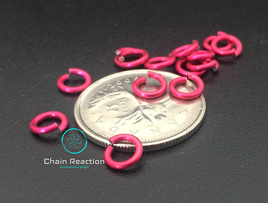 Anodized Aluminium - 18 SWG - 16 AWG - .048" - 1.2 mm - 5/32 ID