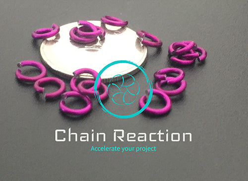 Anodized Aluminium - 18 SWG - 16 AWG - .048" - 1.2 mm - 5/32 ID