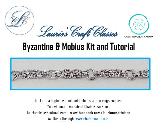 DIY - Byzantine Mobius Bracelet Kit